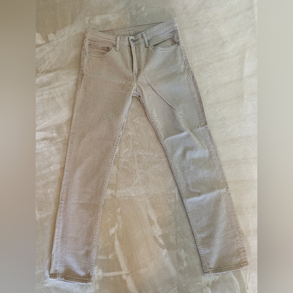 Levi's Tan Straight Leg Jeans Classic Fit
